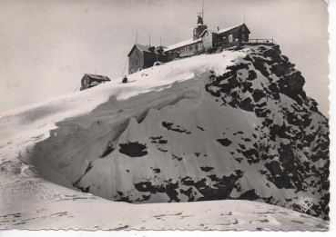 Ansichtskarte Sonnblick 3105 m, Zittelhaus mit Observatorium